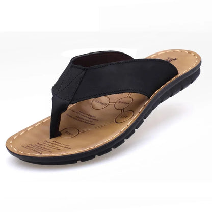Relaxing Mens Genuine Leather Sandals