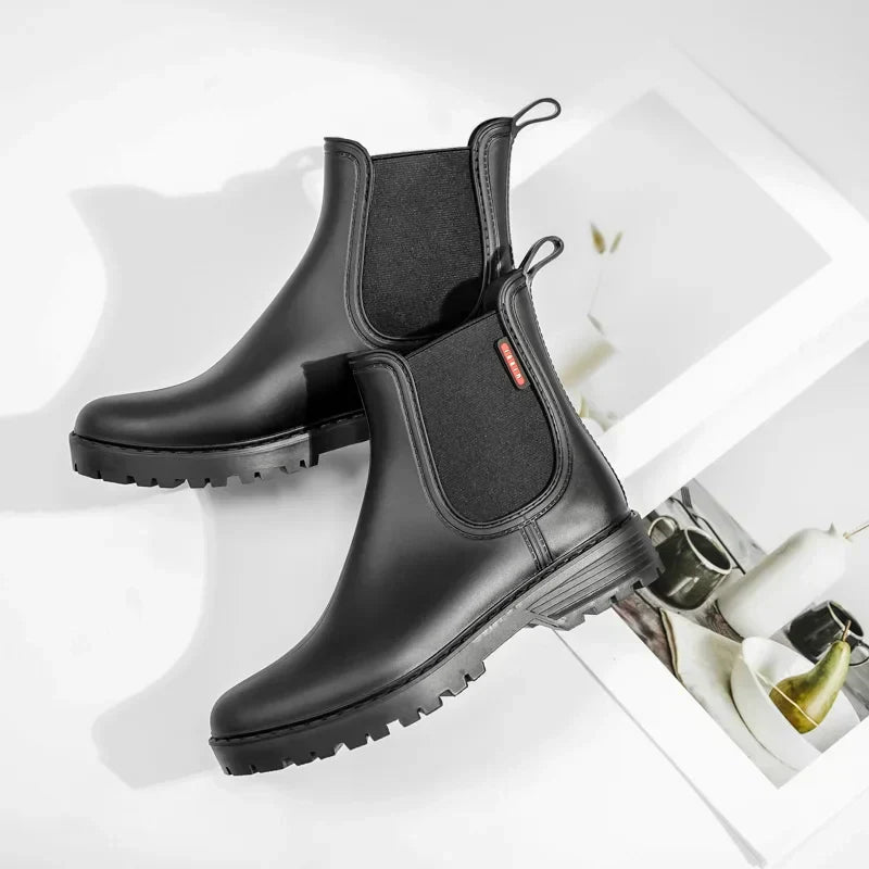 Comfy Waterproof Low Heel Boots