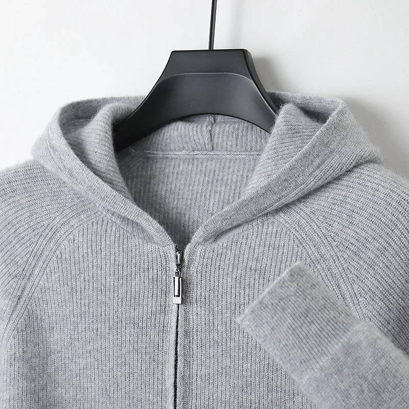 Cozy Mens Fleece Zipper Jacket