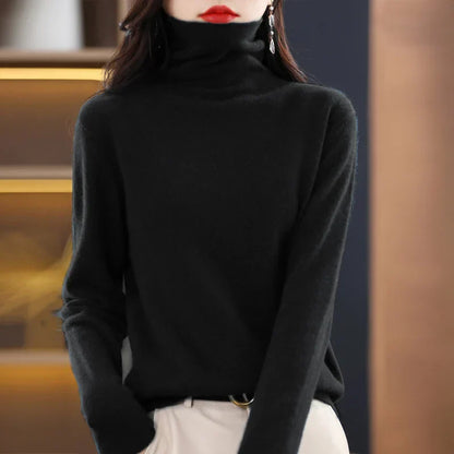 Cozy Women's Merino Wool Crew Sweater