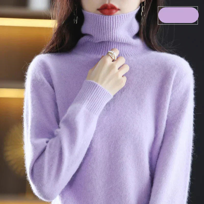 Premium Warm Cashmere Crew Sweater
