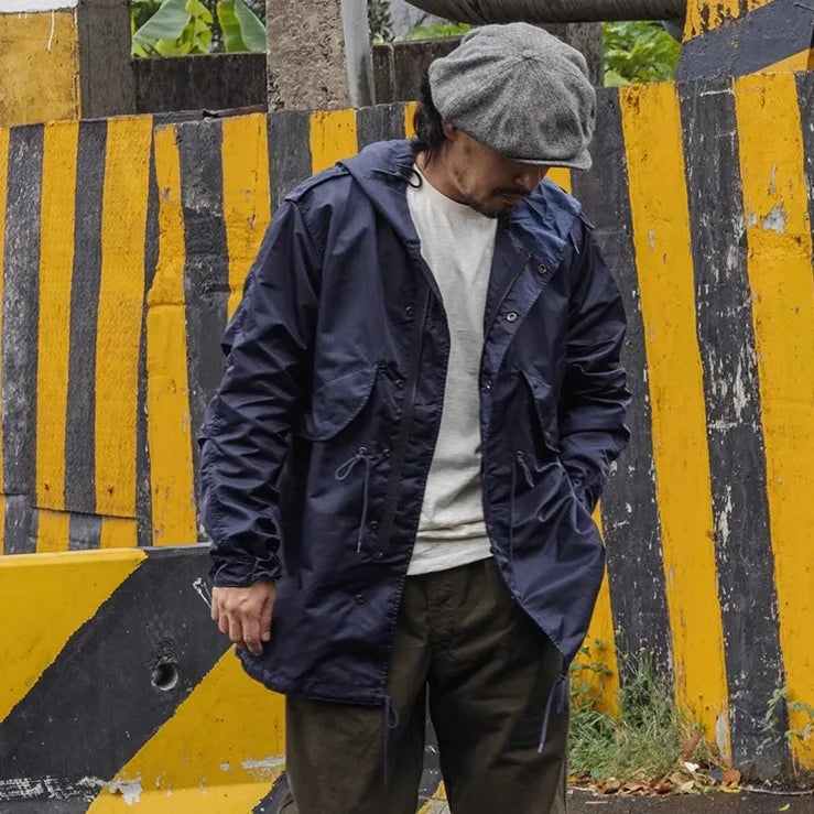 Waterproof Mens Jacket - Heavy Duty Windproof Coat