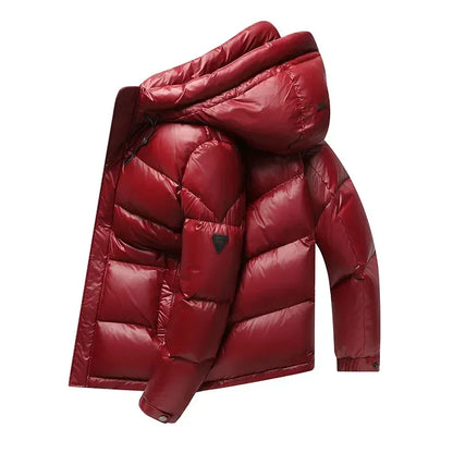 Cozy Insulated Hooded Down Parka Jacket