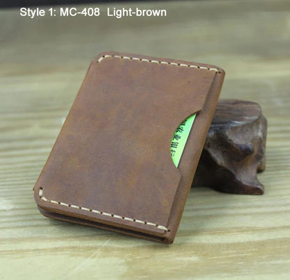 Real Leather Card Holder