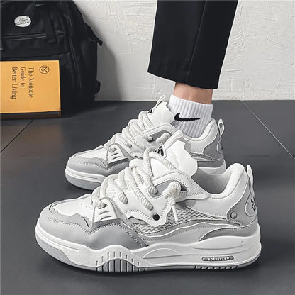 Fashionable High Heel Sneaker Boots - OutfitLondon