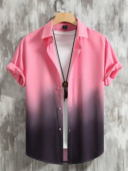 Vibrant Fun Short Sleeve Mens T Shirt - OutfitLondon