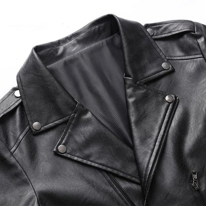 Genuine Brown Leather Coat