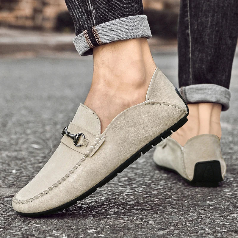 Authentic Soft Leather Loafers