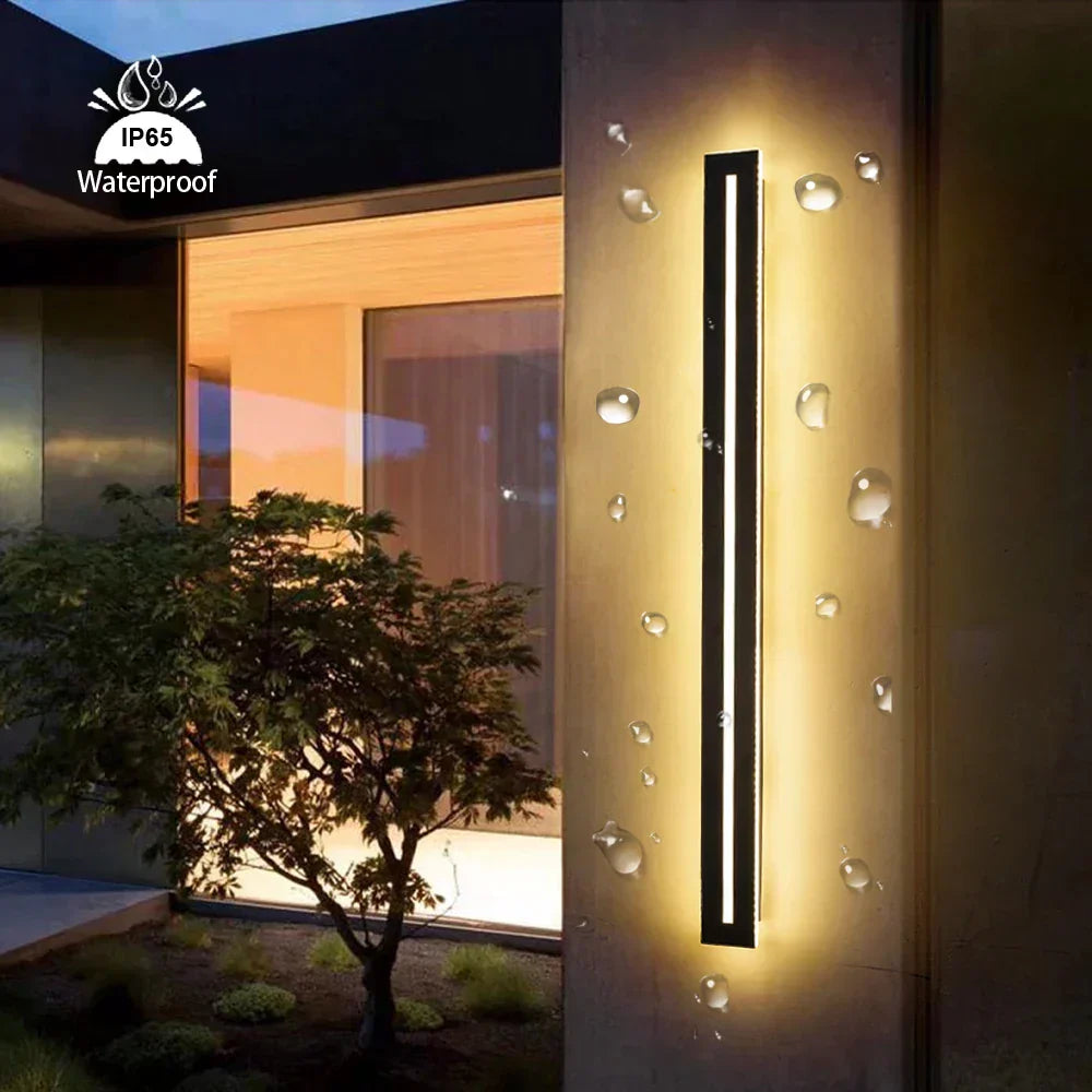 Thin Contemporary LED Wall Light