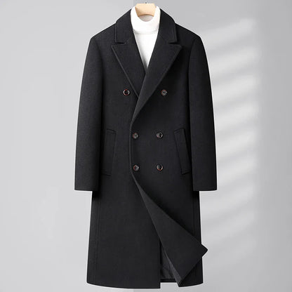 Luxurious Wool Long Coat