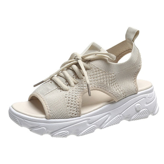 Lightweight Airy Summer Sandal Shoes for Women - OutfitLondon