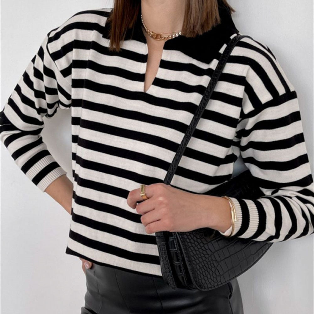 Soft Large Crew Neck Winter Pullover Sweater