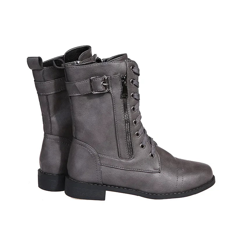 Casual Women's Round Toe Ankle Boots
