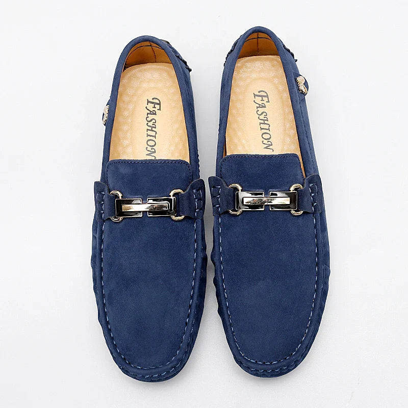 Luxury Soft Leather Slip On Shoes