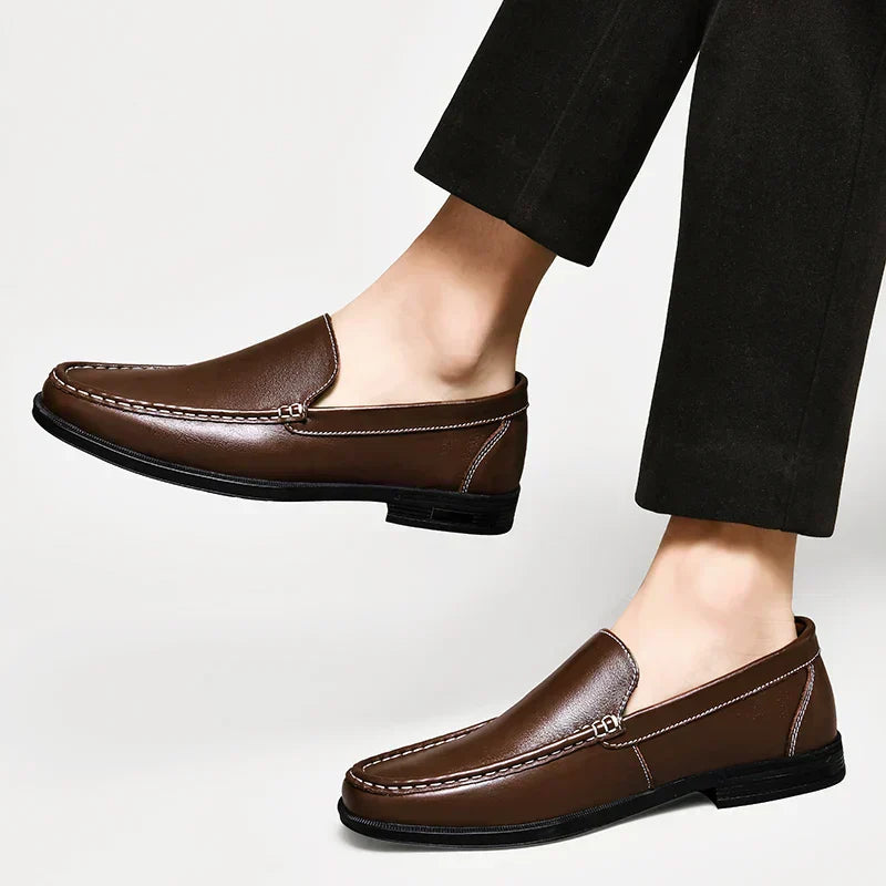 Stylish Leather Slip On Shoes for Men