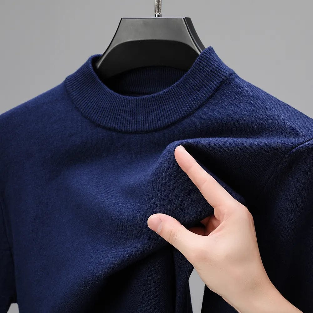 Luxury Men's Soft Cashmere Crew Sweater