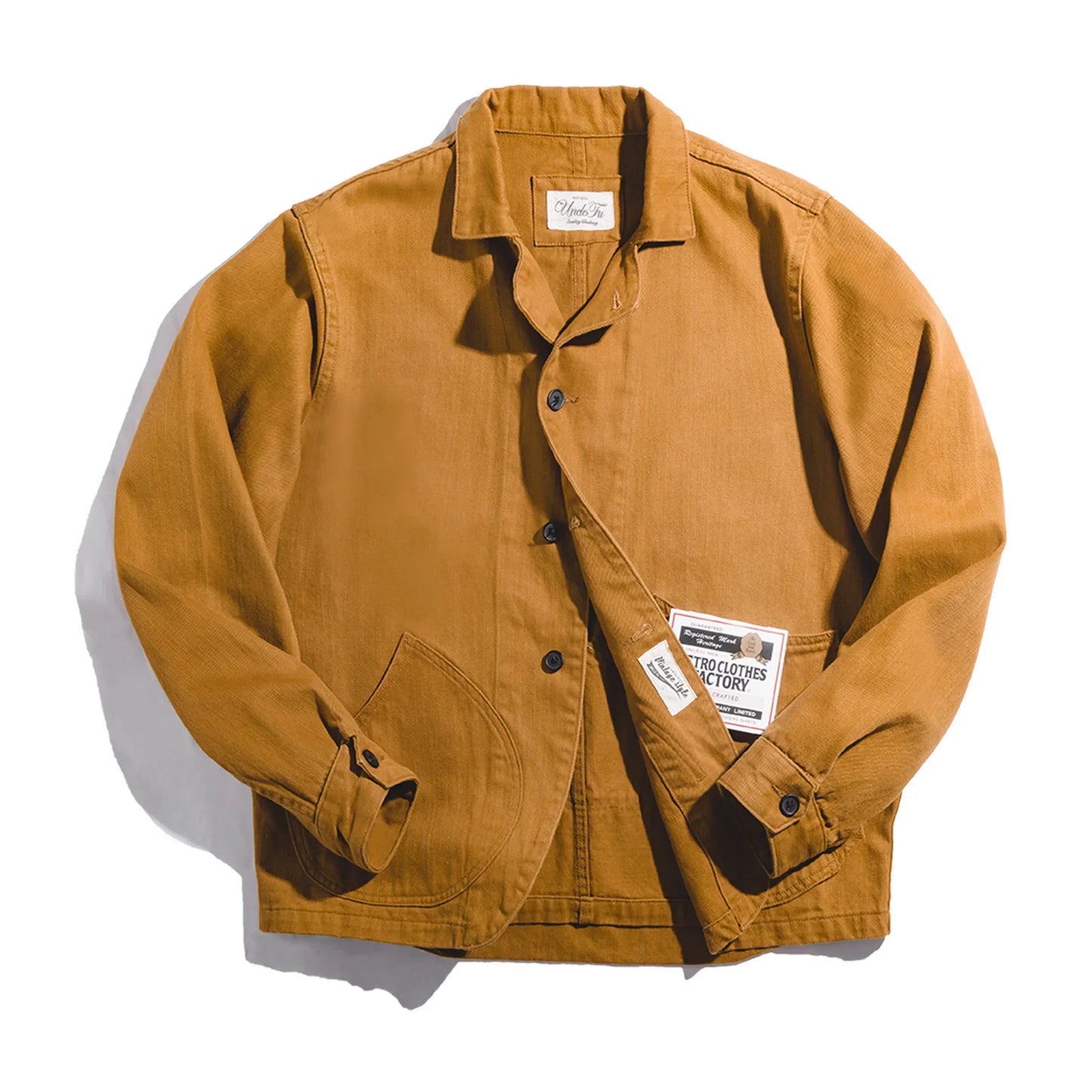 Mens Classic Bomber Jacket - Practical Multi Pocket Coat