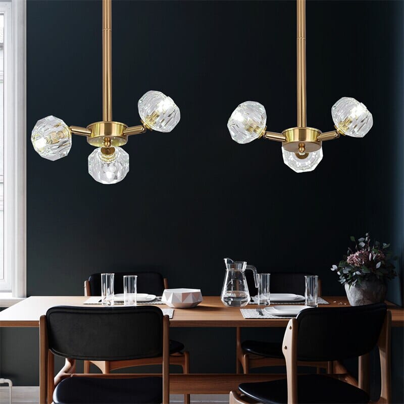 Elegant Crystal Hanging Light Fixture - OutfitLondon