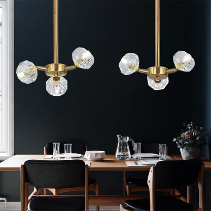 Elegant Crystal Hanging Light Fixture - OutfitLondon