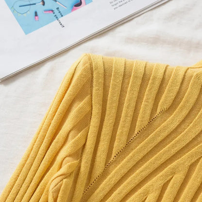 Women's Soft Roll Neck Long Sleeve Sweater