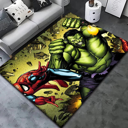Vibrant Children's Rug Plush Bedroom Mat