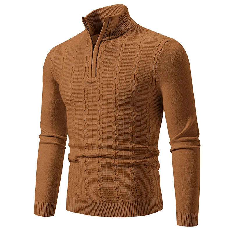Warm Mens Thick Crew Neck Sweatshirt