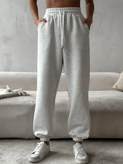 Relaxed Fit Soft Women's Cotton Jogger Pants