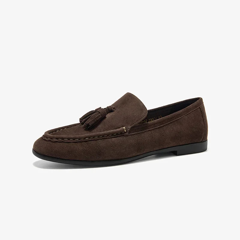 Premium Suede Moccasin Slip On Shoes