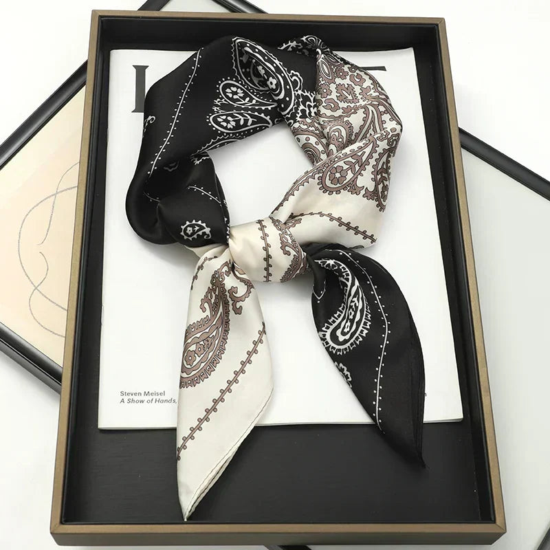 Warm Plaid Women's Scarf Neck Wrap Accessory