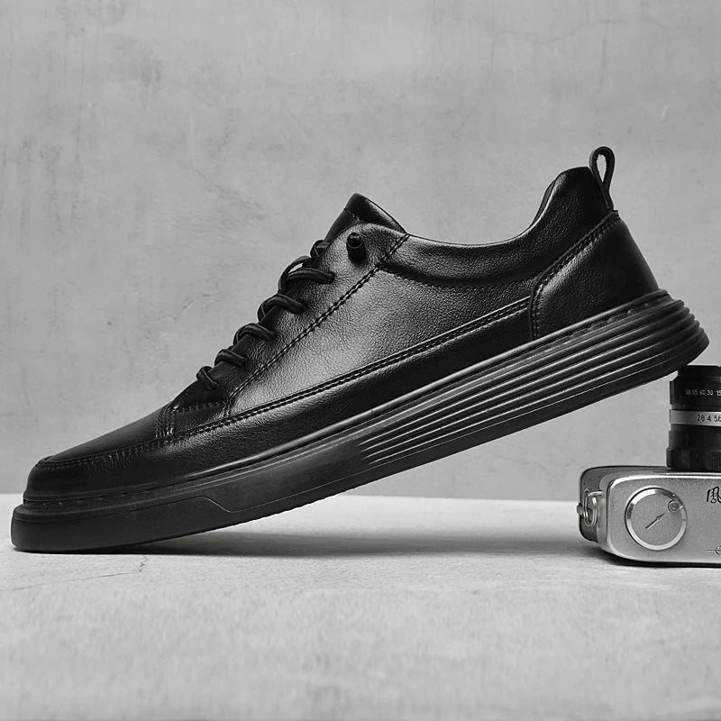 Casual Lace-Up Men's Low Top Shoes