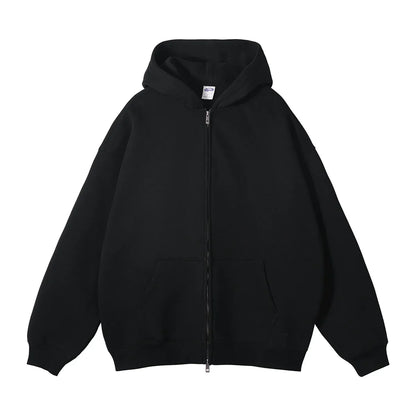 Cozy Soft Fleece Zipper Hoodie Jacket