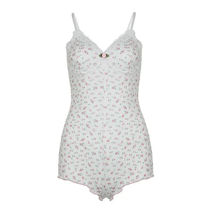 Pretty Floral Off Shoulder Bodysuit