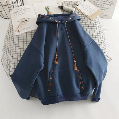 Cozy Large Fleece Hoodie Sweatshirt