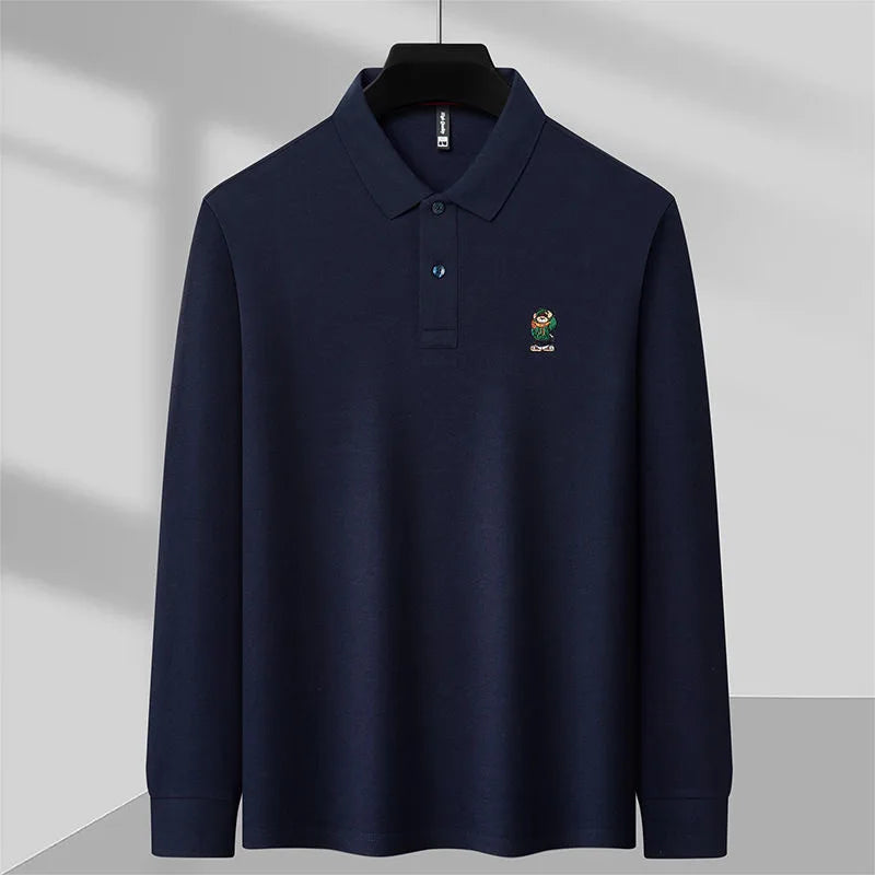 Relaxed Fit Mens Classic Polo Tee Shirt - OutfitLondon