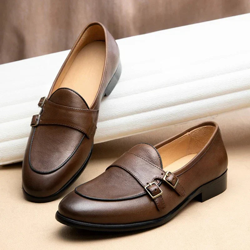 Authentic Leather Formal Dress Shoes - OutfitLondon