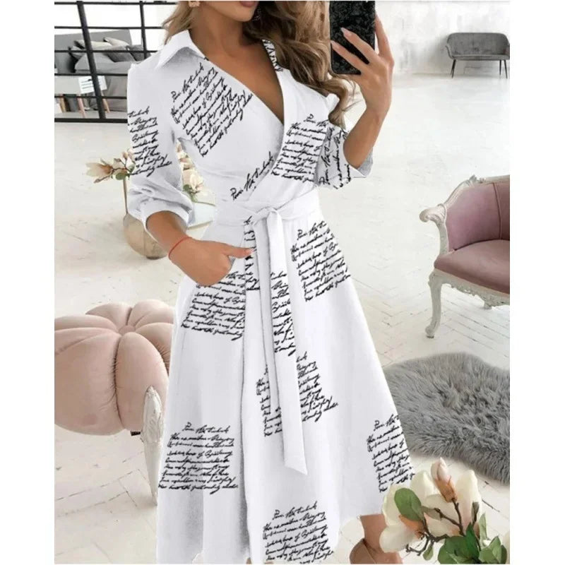 Stylish Women's Wrap Around Dress