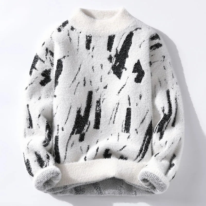 Trendy Crew Neck Sweater