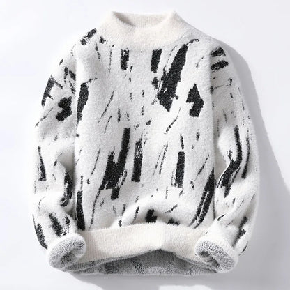 Trendy Crew Neck Sweater