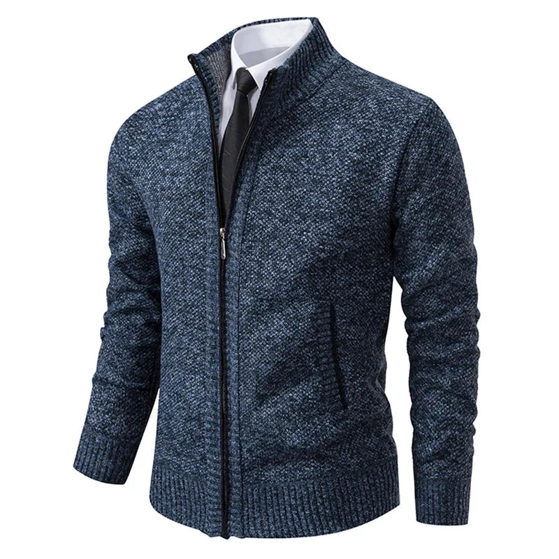 Cozy Mens Full Zip Fleece Coat