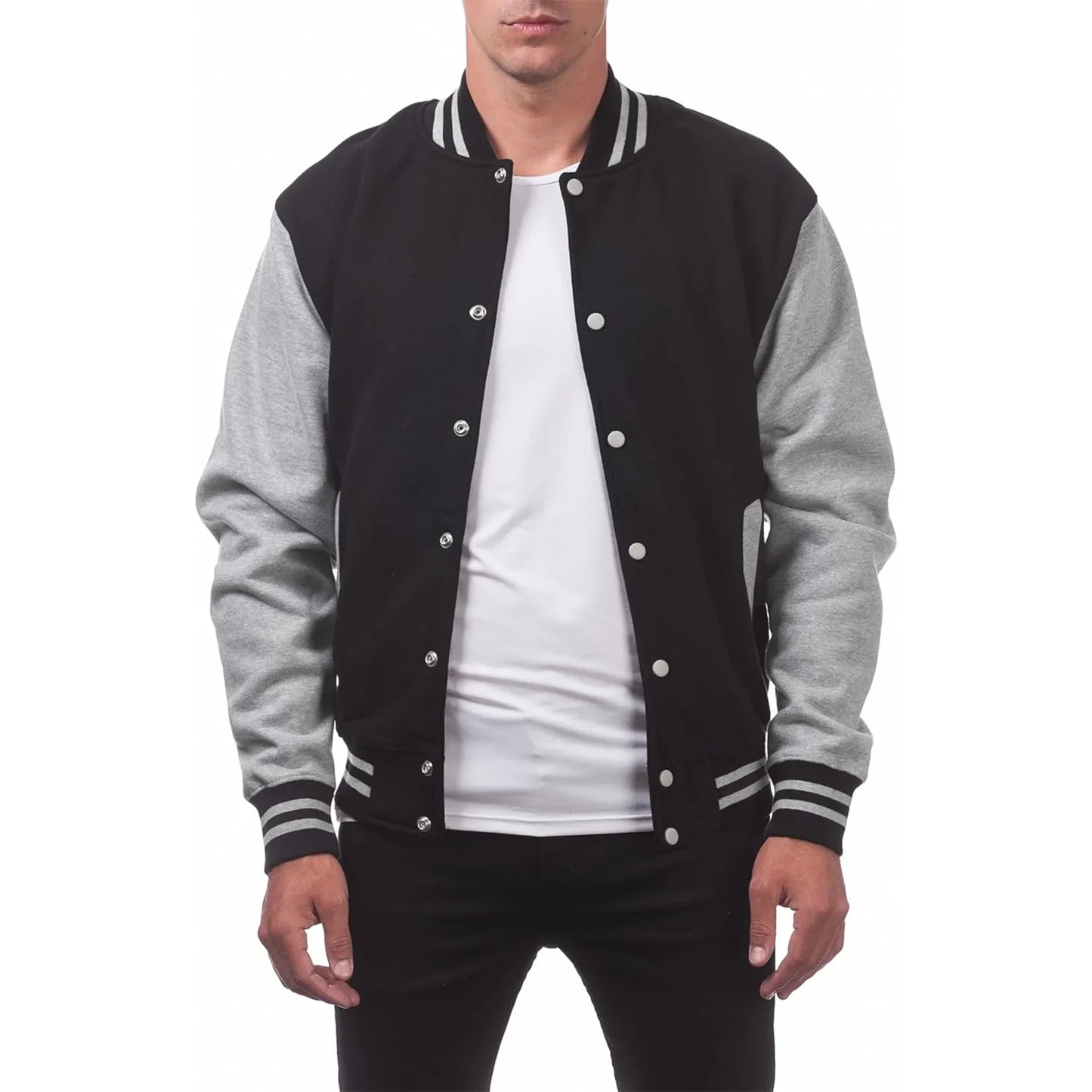 Relaxed Fit Mens Sports Bomber Jacket