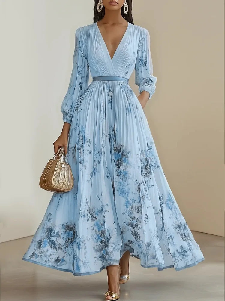 Beautiful Women's Floral Long Summer Dress