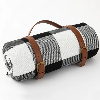 Compact Water Resistant Outdoor Blanket for Camping