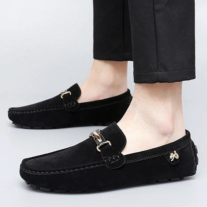 Luxury Soft Leather Slip On Shoes