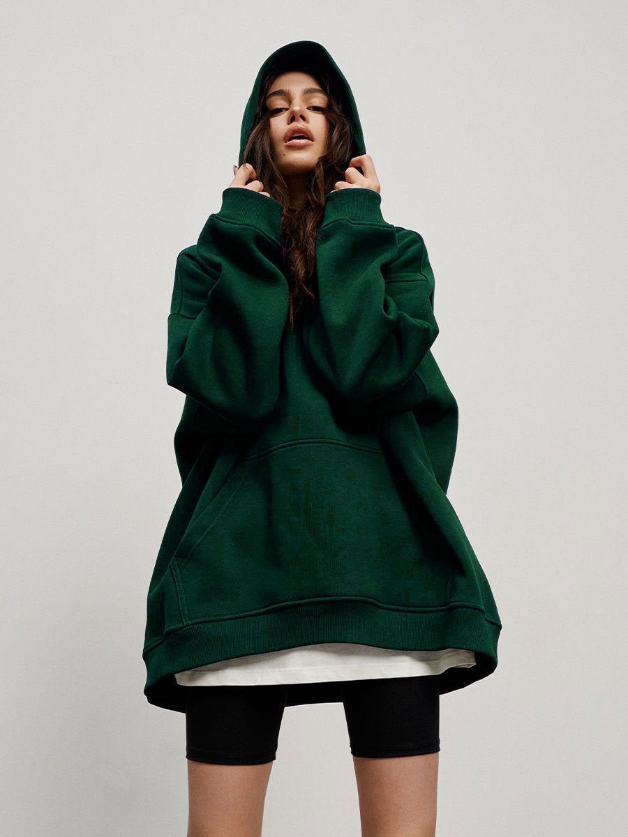 Cozy Oversized Ladies Hoodie with Pockets