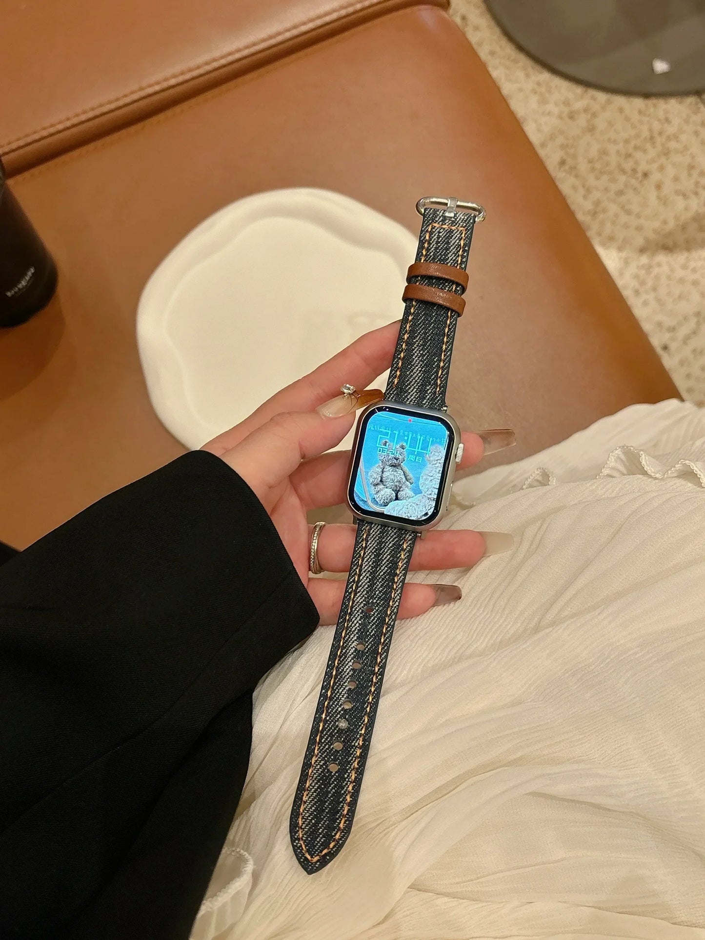Denim Apple Watch Band