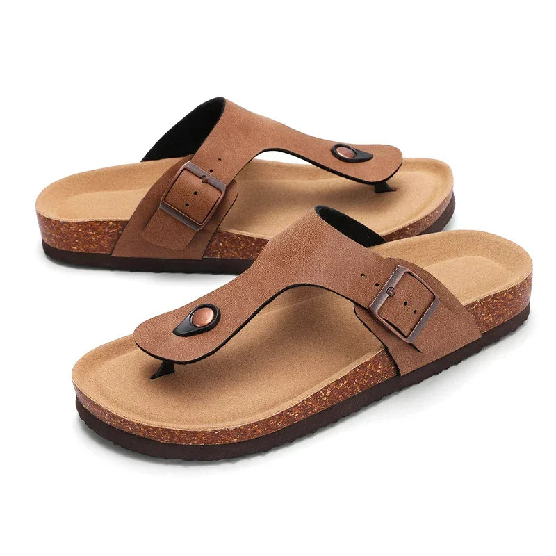 Soft Leather Flat Shoes with Good Arch Support - OutfitLondon