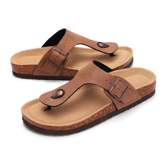 Soft Leather Flat Shoes with Good Arch Support - OutfitLondon