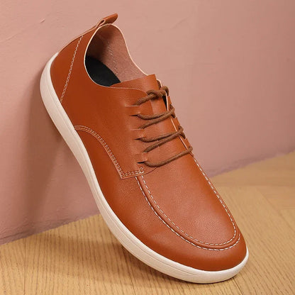 Brown Genuine Leather Shoes - OutfitLondon