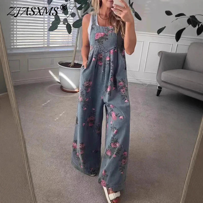 Comfortable Navy Jumpsuit for Ladies - OutfitLondon