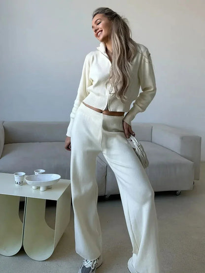 Soft Knit Sweater and Comfort Fit Pant Set